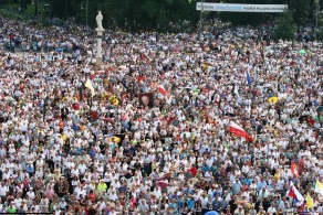 Szczęśliwa jest Maryja w niebie, szczęśliwi są pielgrzymi na ziemi...