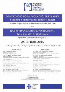 Wykłady Bocheńskiego - program 2015