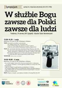 Sympozjum_o_Ks_Bochenku_Trzebnica 19-06-2015_plakat