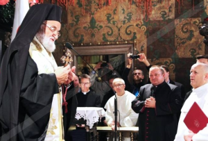 Kaplica Cudownego Obrazu. Patriarcha Grzegorz III Laham z wizytą na Jasnej Górze