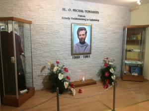 Łękawica. Nadanie imienia bł. Michała Tomaszka SP