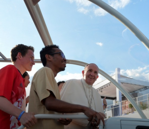 Franciszek na Campus Misericordiae: Przyszliśmy, aby zostawić ślad